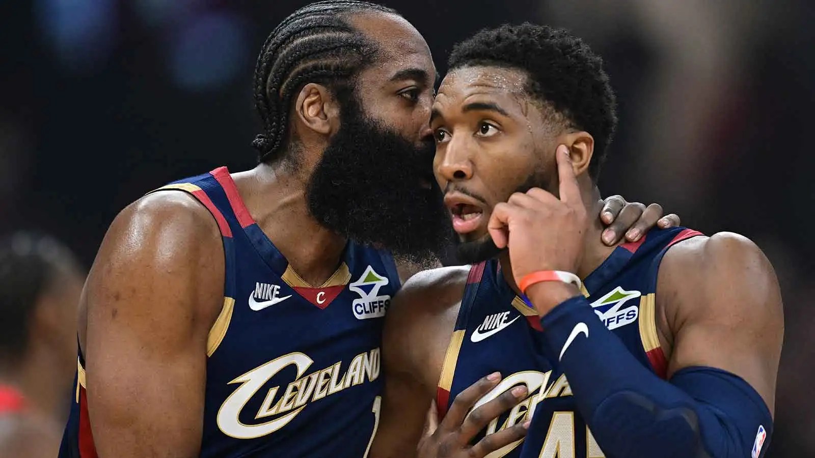 Cavs’ Donovan Mitchell reveals James Harden encouragement during historic Game 4 performance