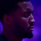 Cleveland Cavaliers guard Donovan Mitchell (45) during the national anthem before game four of the eastern conference finals for the 2026 NBA playoffs against the New York Knicks at Rocket Arena.