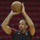 Cleveland Cavaliers forward Channing Frye (9) warms up before playing against the Houston Rockets at Toyota Center. Mandatory Credit: Thomas B. Shea-USA TODAY Sports