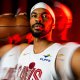 Cleveland Cavaliers center Jarrett Allen (31) poses for a photo during media day at Rocket Arena.